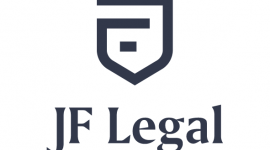 Logo JF Legal w prestiżowym zestawieniu Modern Heraldry BIZNES, Prawo - Identyfikacja wizualna firmy to niezwykle ważny element służący kreowaniu wizerunku marki firmy.